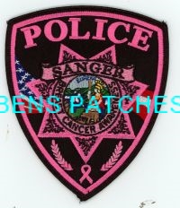 CALIFORNIA,SANGER POLICE BREAST CANCER AWARENESS 3